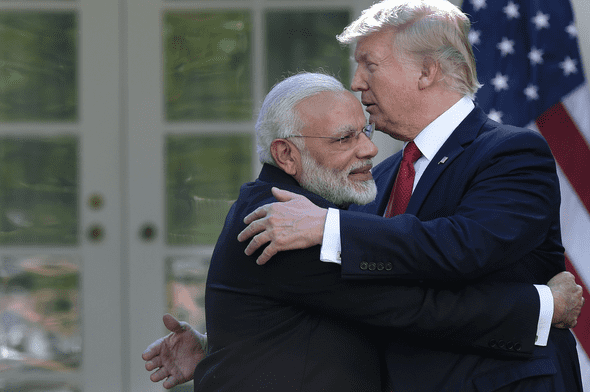 Modi + Trump